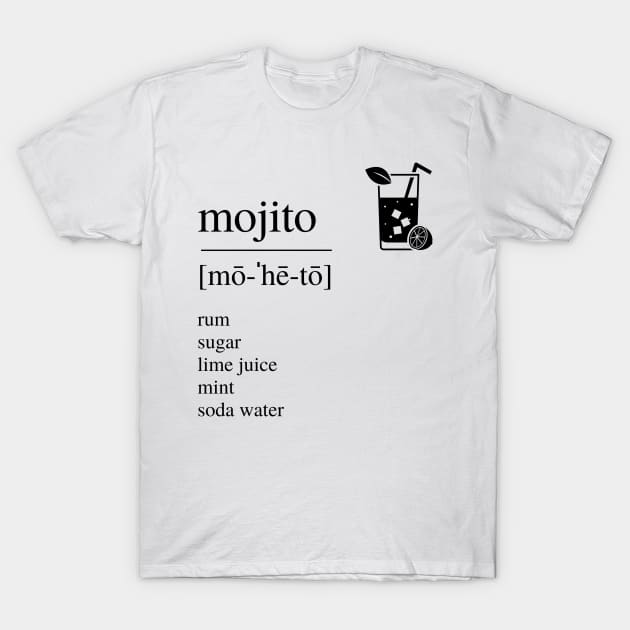 Mojito cocktail T-Shirt by LushLife